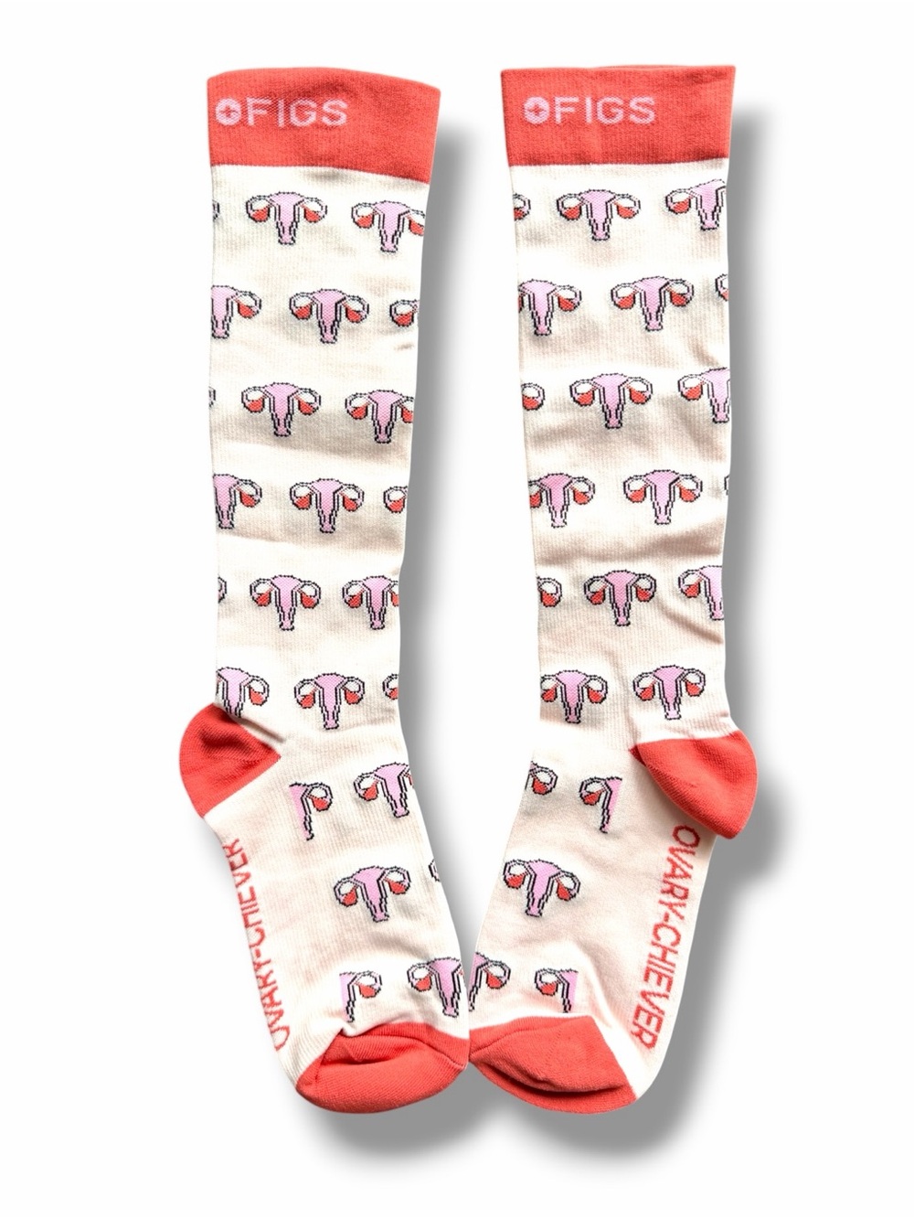 FIGS Compression Ovary-Chiever Obstetrician Nurse Medical Socks Size Small